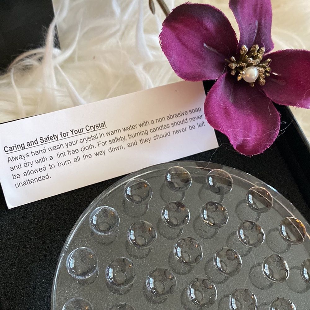 💞SAKS FiFTH avenue 💞crystal bubble coaster - Picture 7 of 13